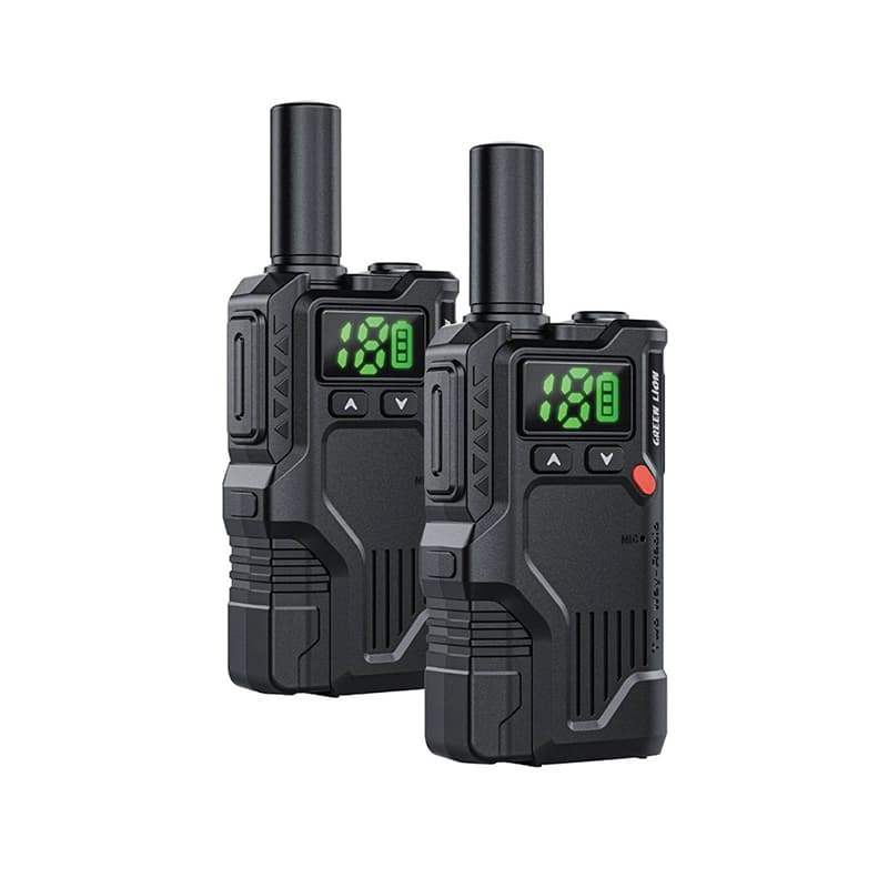 بیسیم واکی تاکی گرین لاین مدل GREEN LION GPX600 WALKIE TALKIE GWT-13 GNGPX600BK
