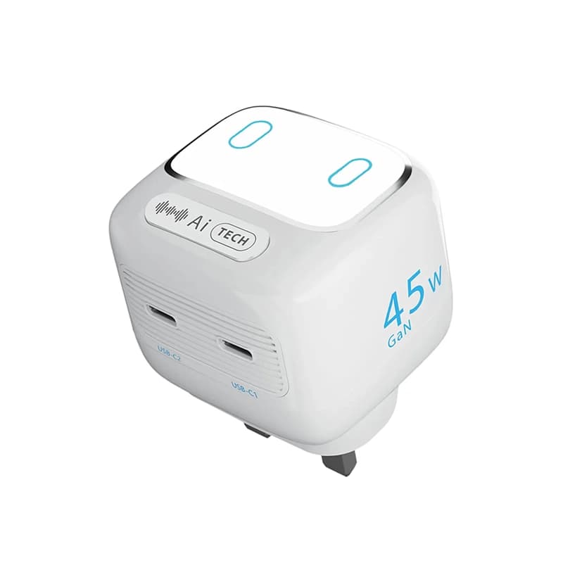 آداپتور 45W پاورولوژی مدل POWEROLOGY LUNIX AICHARGER PWCUQC052