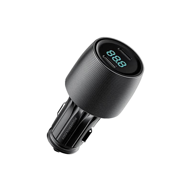 شارژر فندکی 66W پاورولوژی مدل POWEROLOGY VELOX CAR CHARGER PCCSR021
