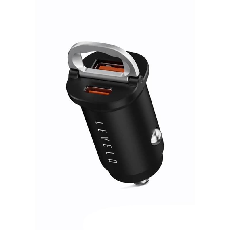 شارژر فندکی 38W لِولو مدل LEVELO KRUZ FAST CAR CHARGER