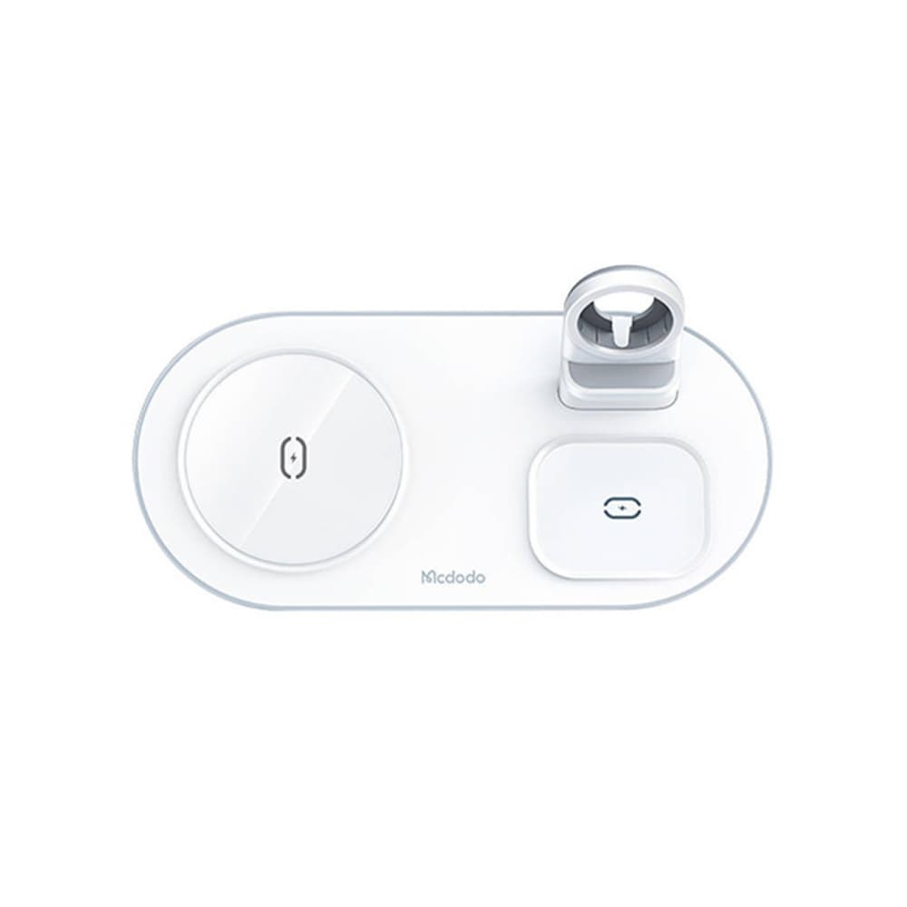 استند شارژ ۳ کاره Mcdodo مدل 3IN1 MAGNETIC WIRELESS 15W CH-706