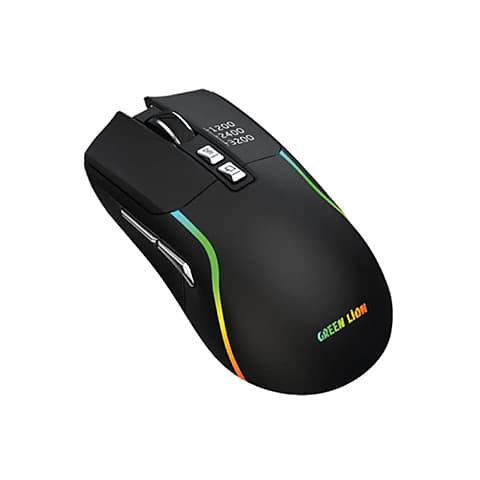موس گیمینگ شارژی GREEN LION مدل GL-RM5 Rechargeable Gaming Mouse