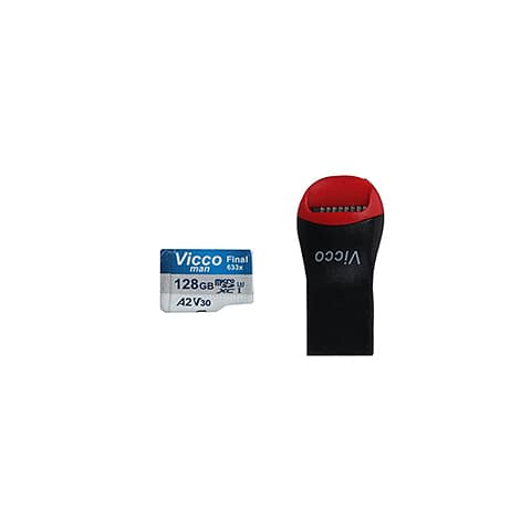 کارت حافظه 128GB ویکومن مدل VICCOMAN MICROSDXC 633X A2 V30