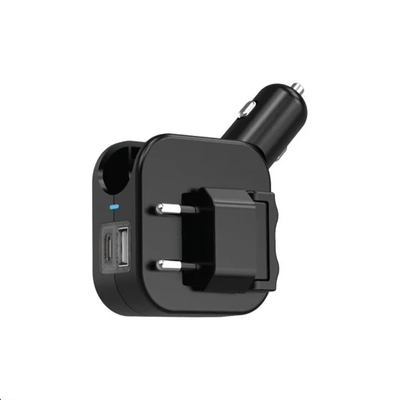 Green Line Cigarette Lighter and Wall Charger Model GREEN LION DUO POWER GNDPWRCWCBK