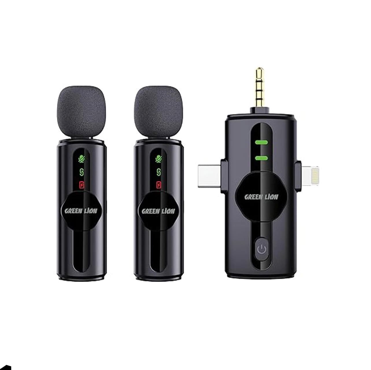 GREEN LION GM-80X MICROPHONE GNGM80XMICBK Multifunctional Lavalier Microphone