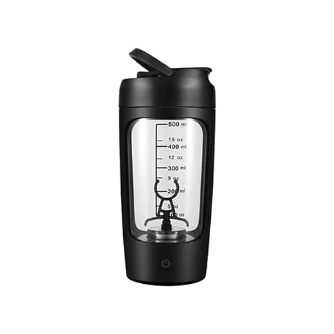 مخلوط کن و پروتئین ساز شارژی 650 میل گرین لاین مدل GREEN LION PROTEIN MIXER GNPRSH650MBK