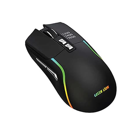 موس بی سیم گیمینگ گرین لاین مدل GAMING MOUSE GL-RM5