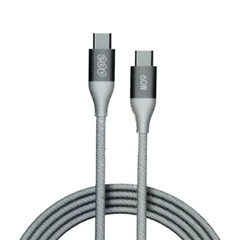 کابل شارژ کنفی 60W کیو سی وای مدل QCY DC21 DATA CABLE