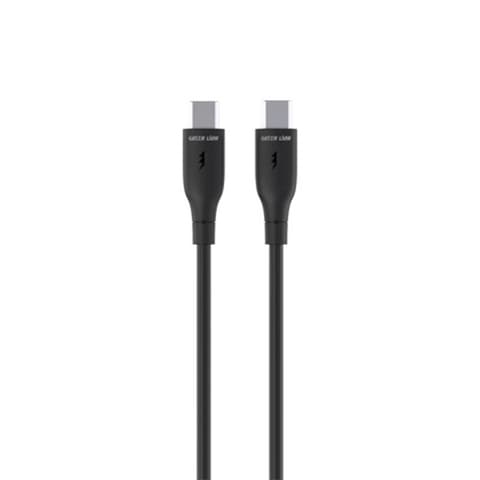 کابل شارژ 60W گرین لاین مدل GREEN LION USB-C TO USB-C GNPV30TCTC