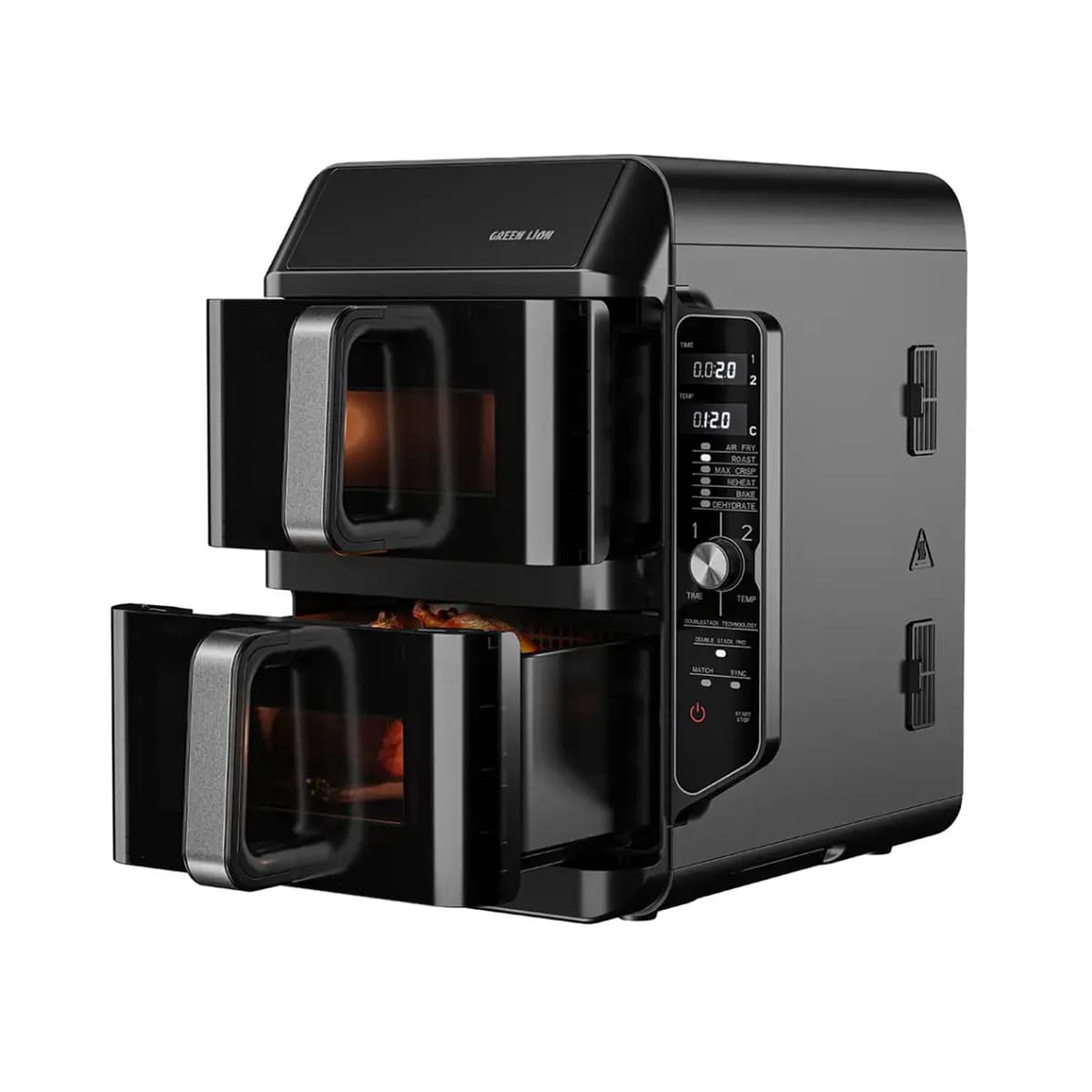 هواپز ۱۰.۲ لیتری گرین لاین مدل GREEN LION Double-Decker Pro Digital GNDBLDKRPRBK