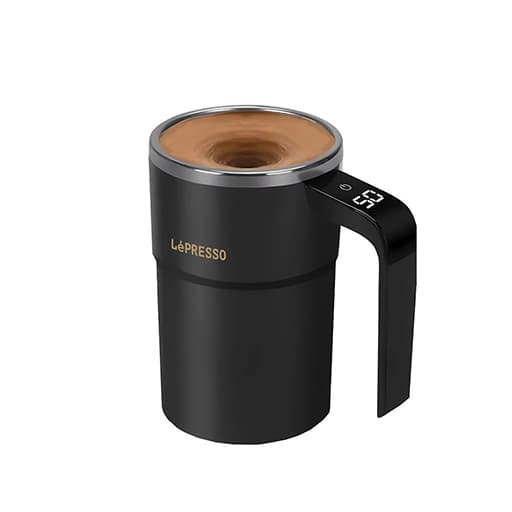 ماگ همزن 380ML لپرسو مدل LEPRESSP STIRRING MUG LPCFFMOO18