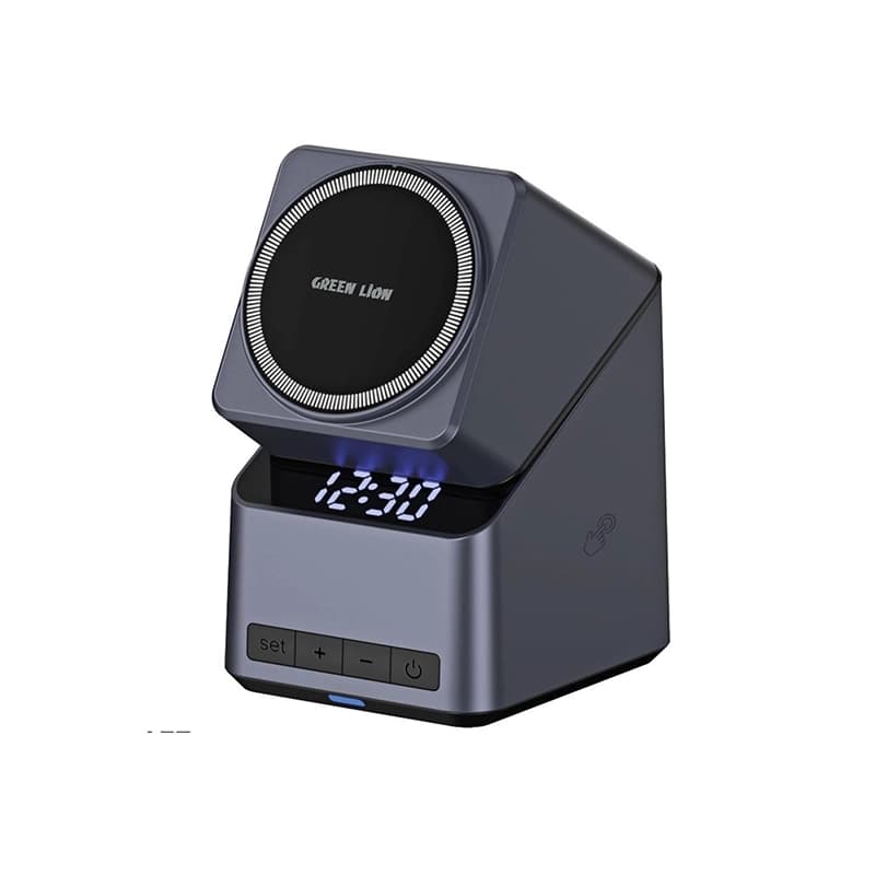 شارژر وایرلس 4 کاره گرین لاین مدل GREEN LION MULTI-DEVICE 4 GWC-6 GNMUL4WCHR